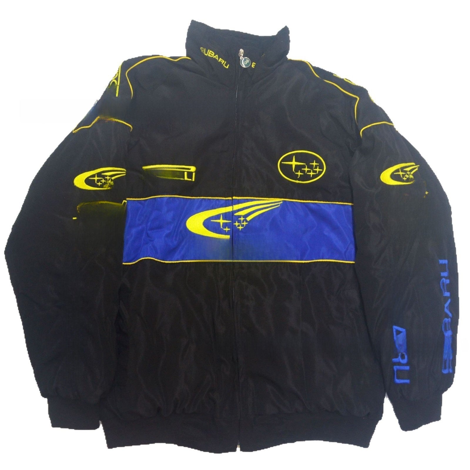 Embroidered racing jacket