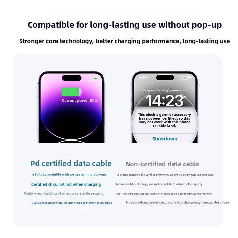 charger and  fast charge line