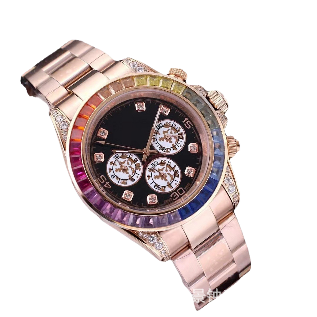 Cai Hongdi three-eye six-pin mechanical automatic mechanical men's watch