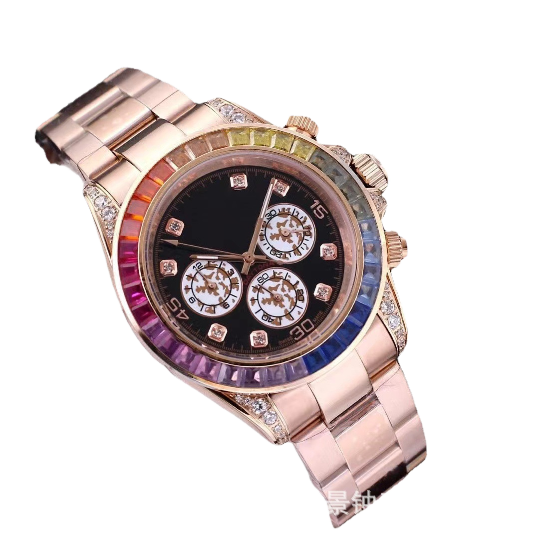 Cai Hongdi three-eye six-pin mechanical automatic mechanical men's watch