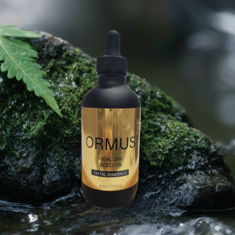24K Gold Oil Mineral Health Drops