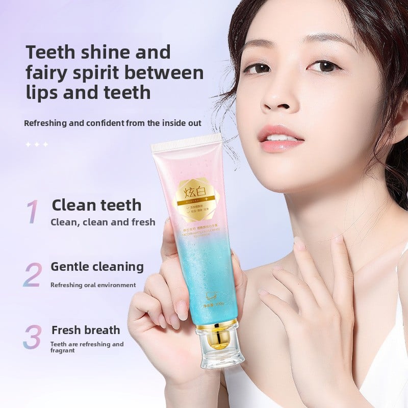 Han Lun Meiyu Nicotinamide White Toothpaste Fresh and Clean Mouth Fragrance Mild Gingival Protection Explosions Factory Direct Supply