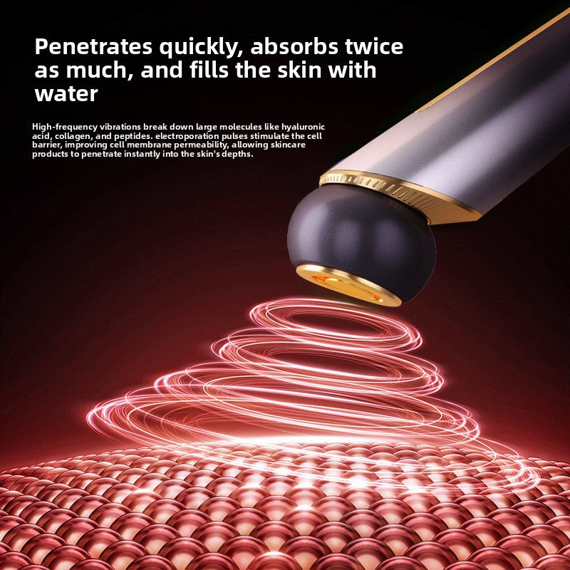 Rechargeable Facial Massager with Cooling Function