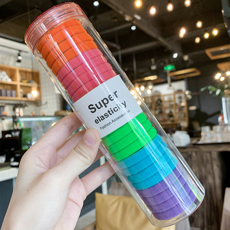 High-elasticity hair band rubber band hair tie