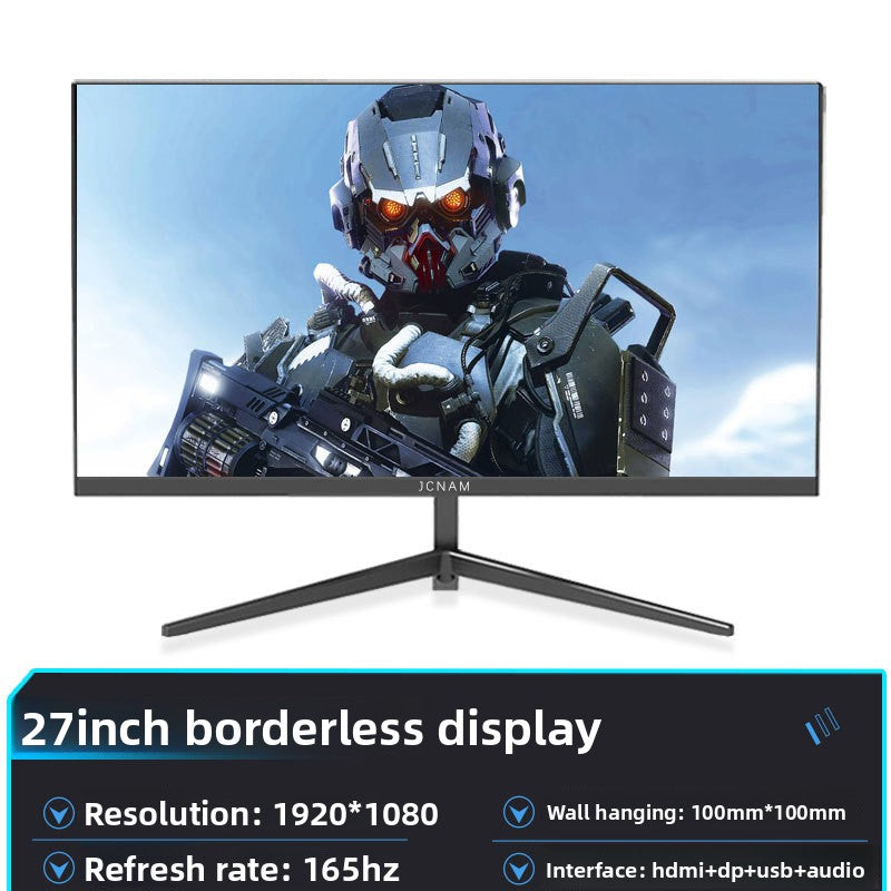24 27-inch 2K 165Hz Frameless Computer Monitor