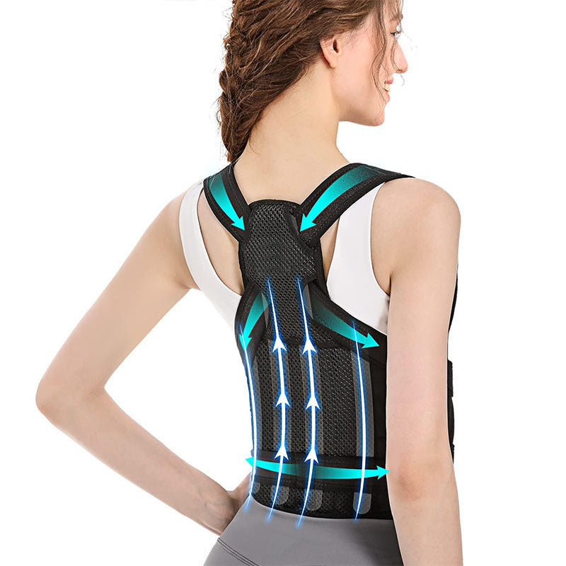 Adjustable Posture Correction Belt for Back Support