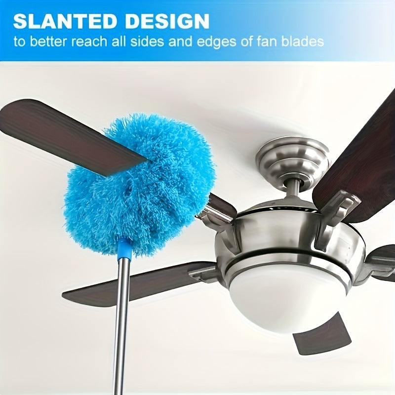 Extensible cleaning brush for thorough cleaning