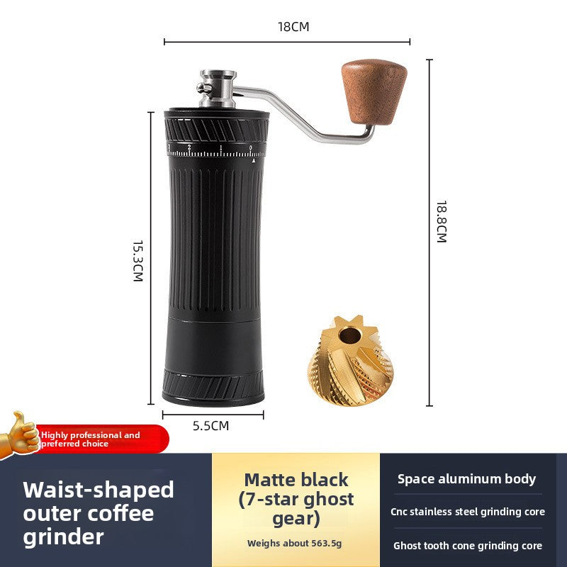 Manual Coffee Grinder with Adjustable Settings