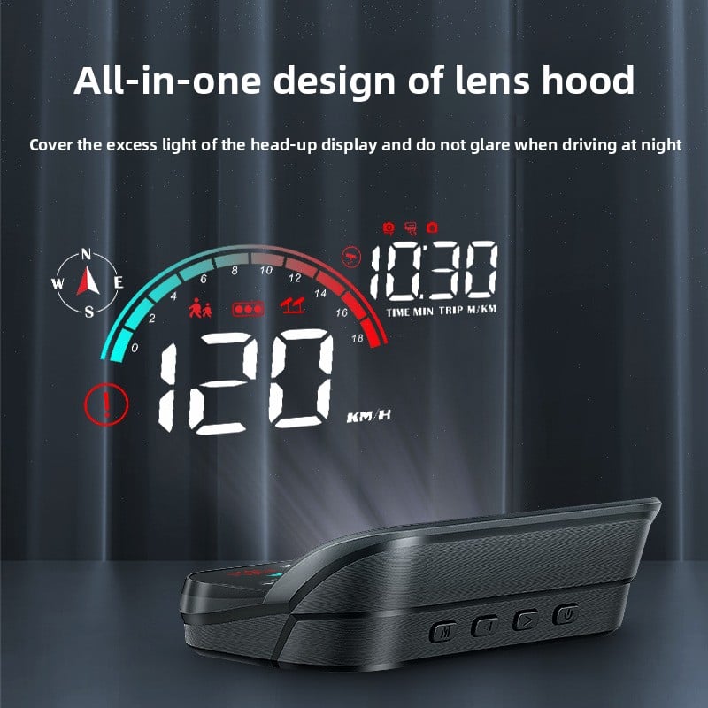 Car electronic monitor