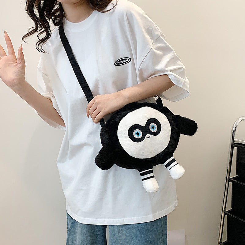 Cartoon Cute Bag Girl Plush Handheld Shoulder Bag