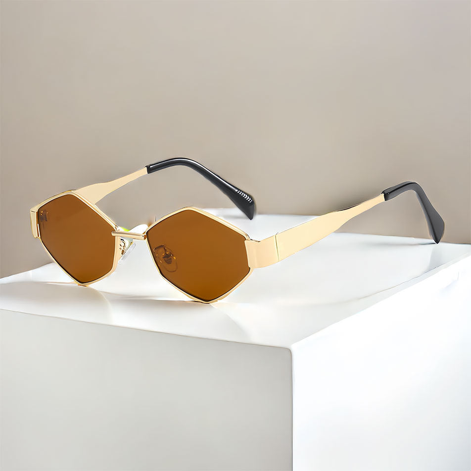 Small Frame Rhombus Sunglasses
