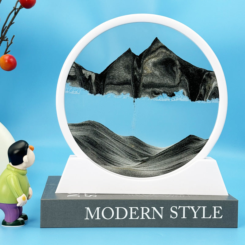 Flowing Sand Art Sculpture