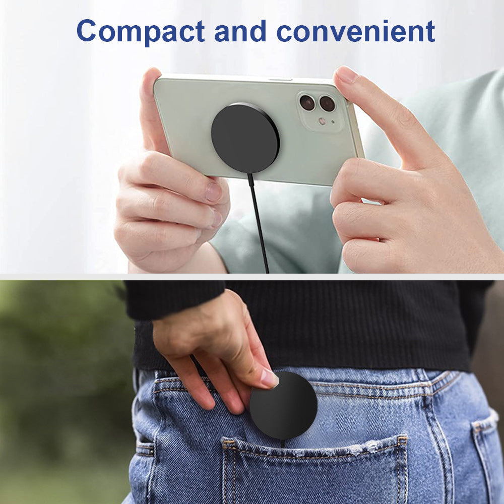 Wireless fast charging magnetic multi-port charger