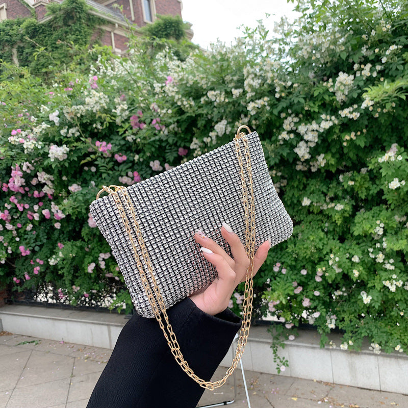 Diamond underarm bag