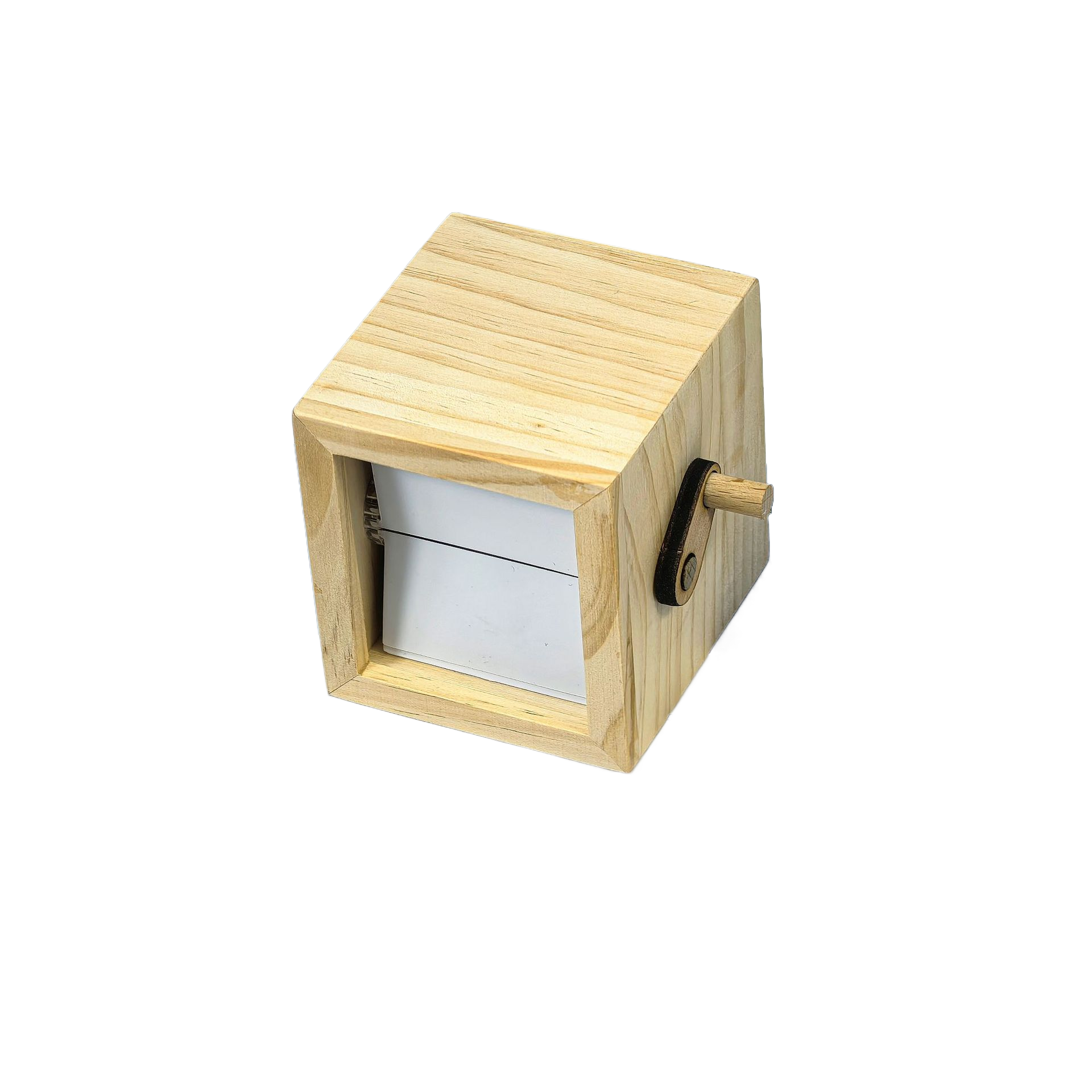 Luminous flip page book photo machine