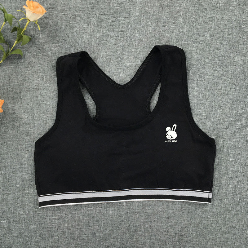 Girls' Developmental Vest Underwear Children's Chest Wrapping Junior High School Primary School Girls' Bra Small Half Clothes