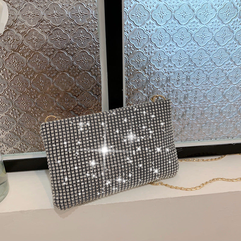 Diamond underarm bag