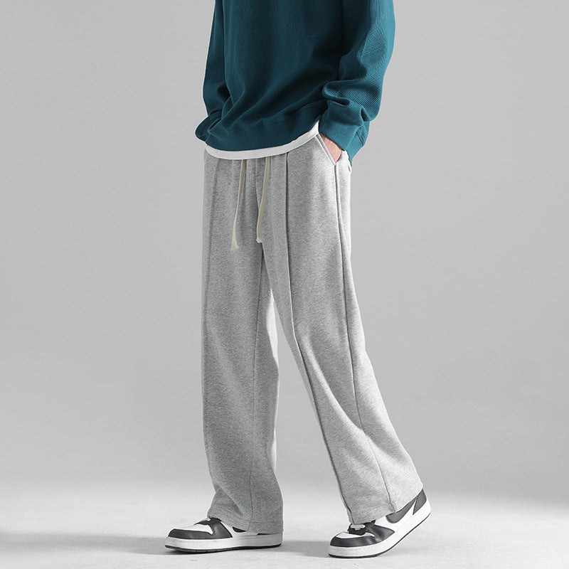 Men's loose wide-leg pants
