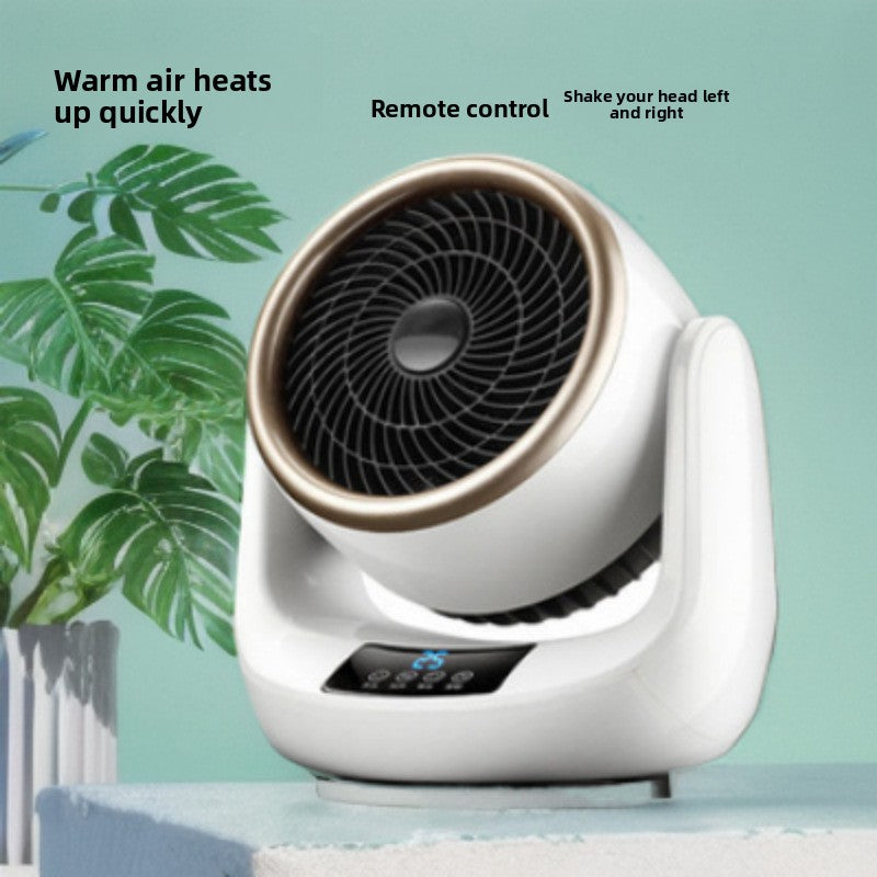 Compact Dual-Use Desktop Heater