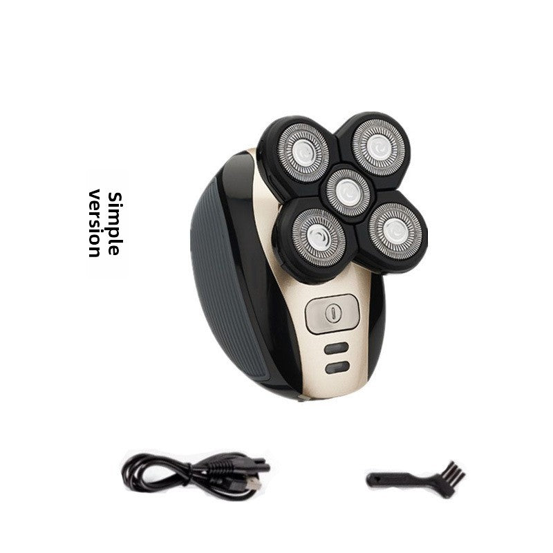 Electric Shaver with 4D Floating Head and Waterproof Design