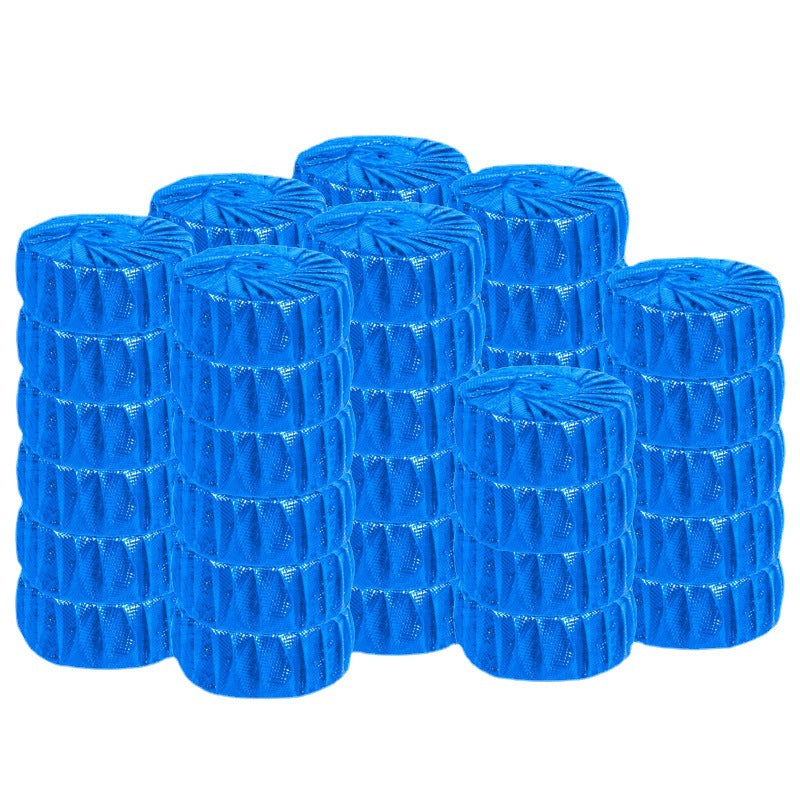 Blue Bubble Toilet Cleanser Block - Lavender Scent (10 Pack)
