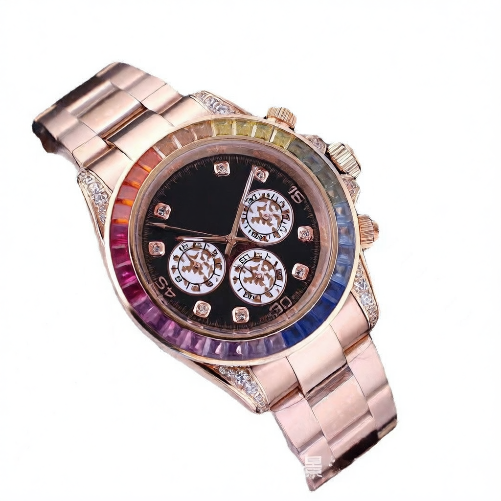 Cai Hongdi three-eye six-pin mechanical automatic mechanical men's watch