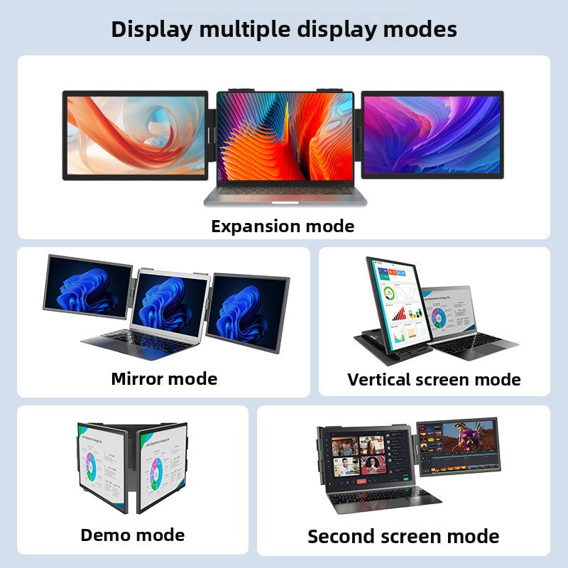 14-inch Dual-Screen Portable Monitor