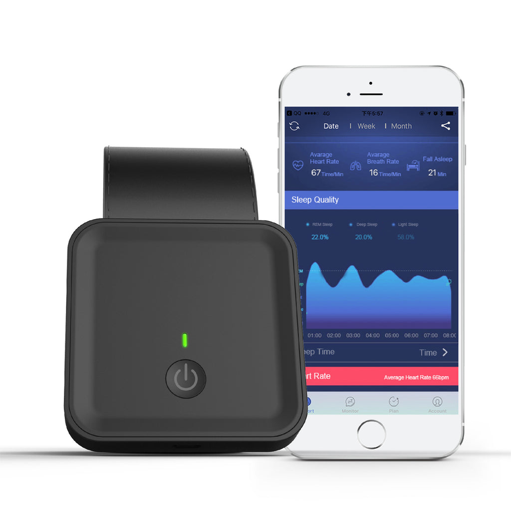 Smart WiFi Sleep Belt with Heart Rate Monitoring