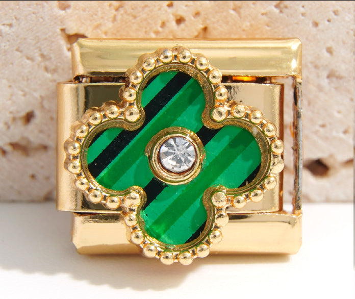 Elastic bracelet module