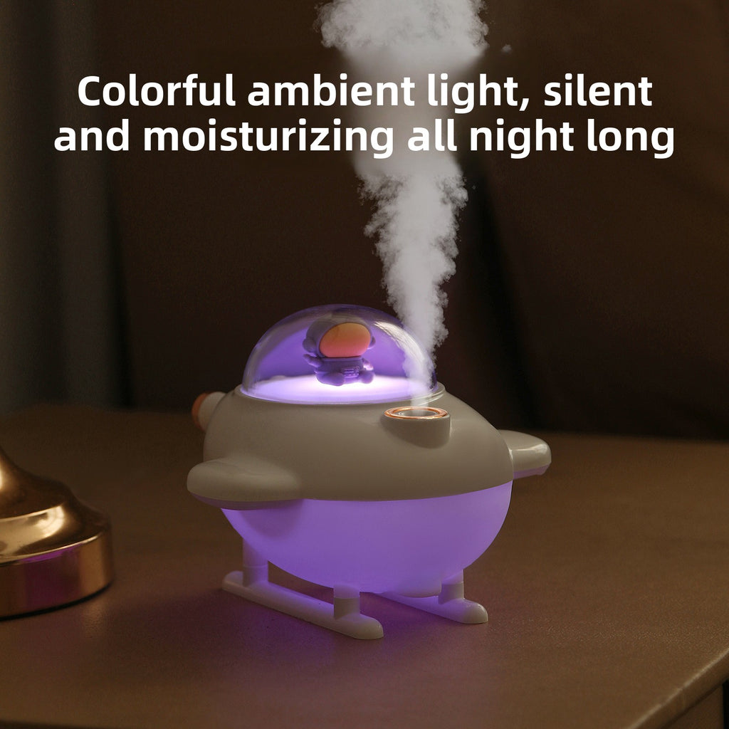 Mini USB Air Humidifier with LED Light for Home Bedroom