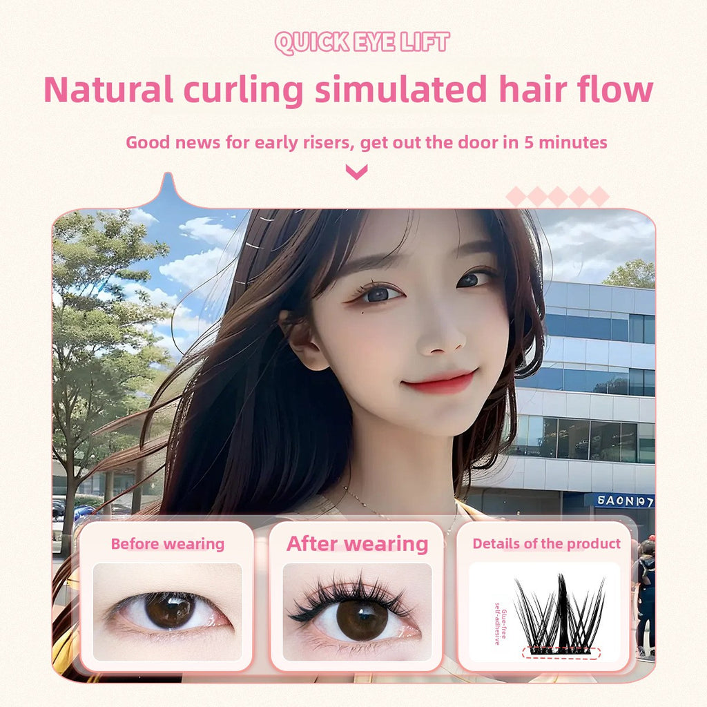 5D Glue-Free False Eyelashes