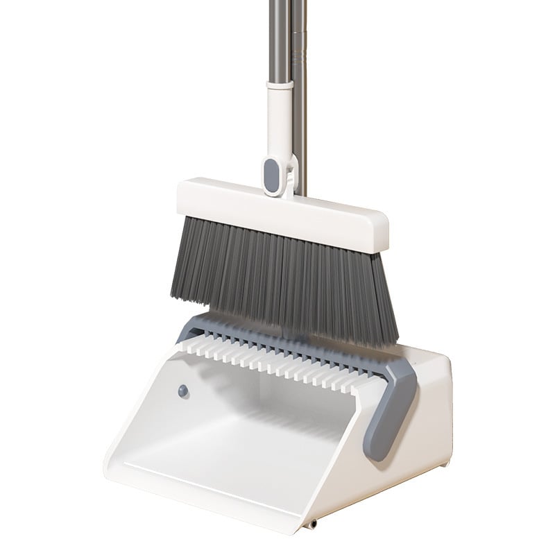 Household foldable broom and dustpan