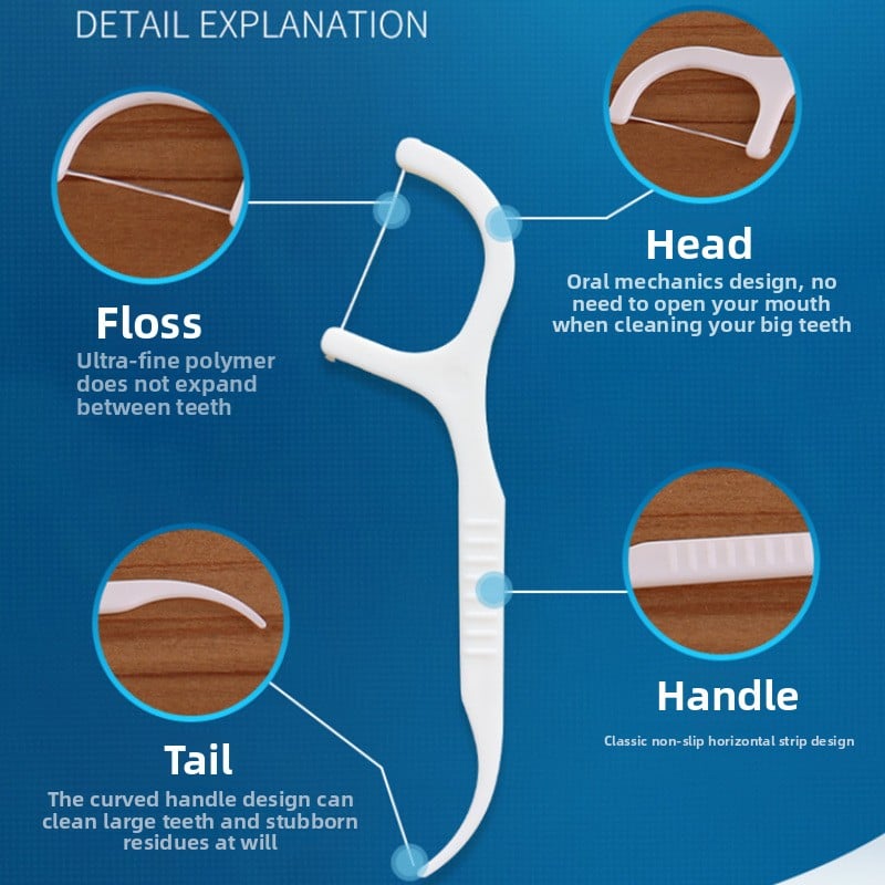 Family-sized ultra-fine dental floss