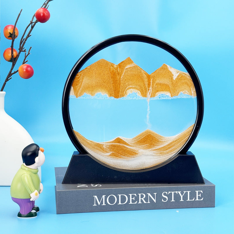 Flowing Sand Art Sculpture