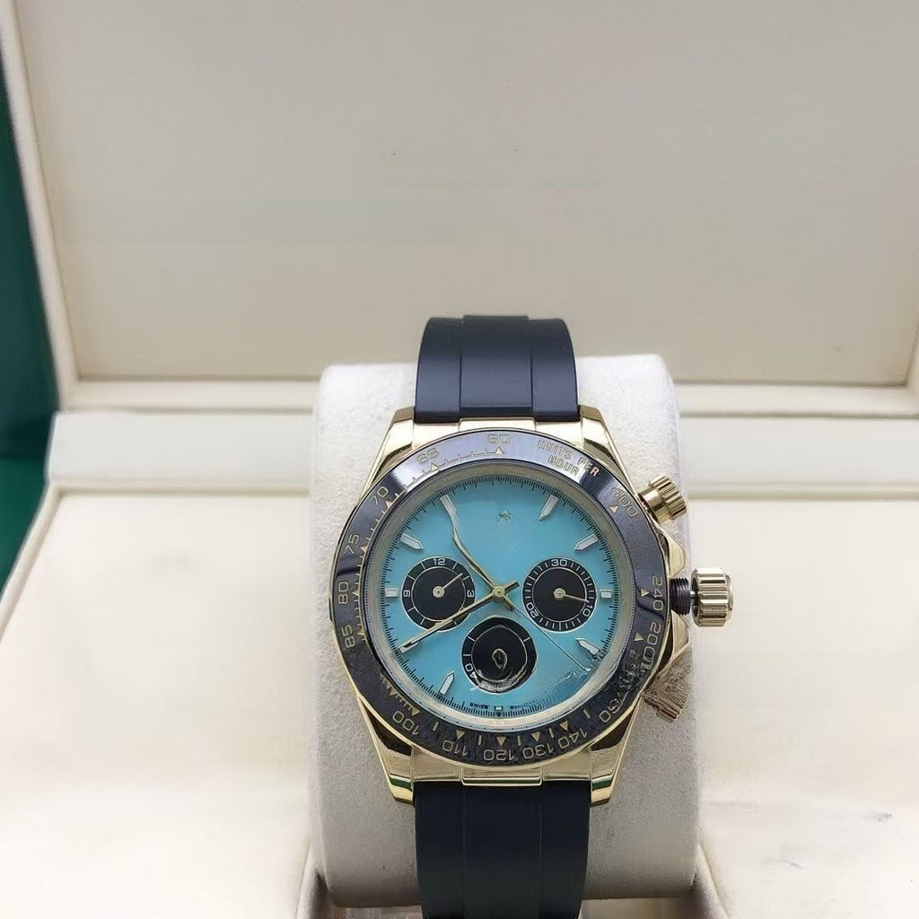 Men's Blue Daytona Automatic Mechanical Watch