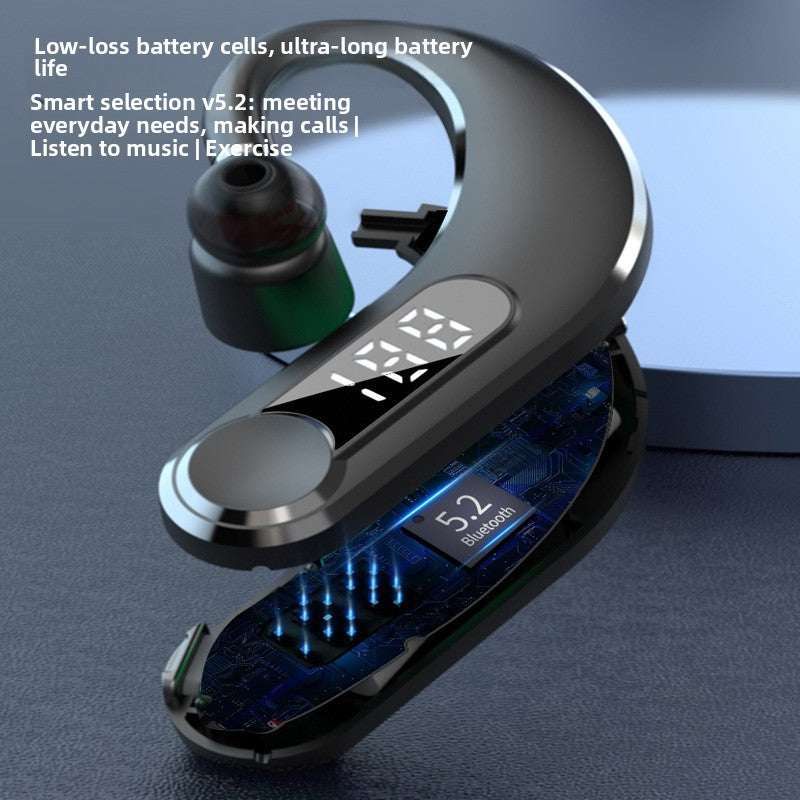 Bluetooth Earphone with Digital Display