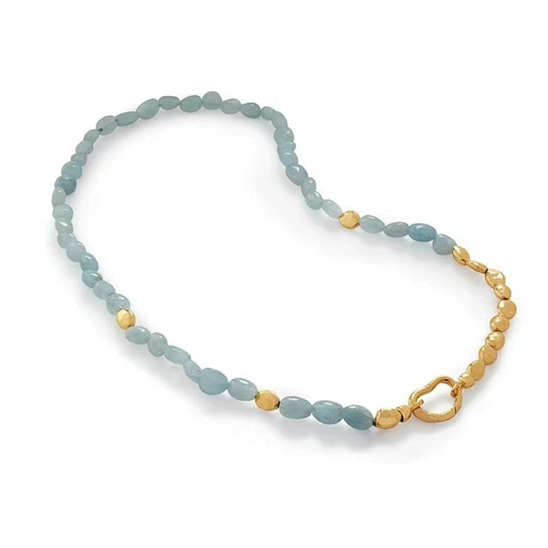Aquamarine Necklace Bracelet