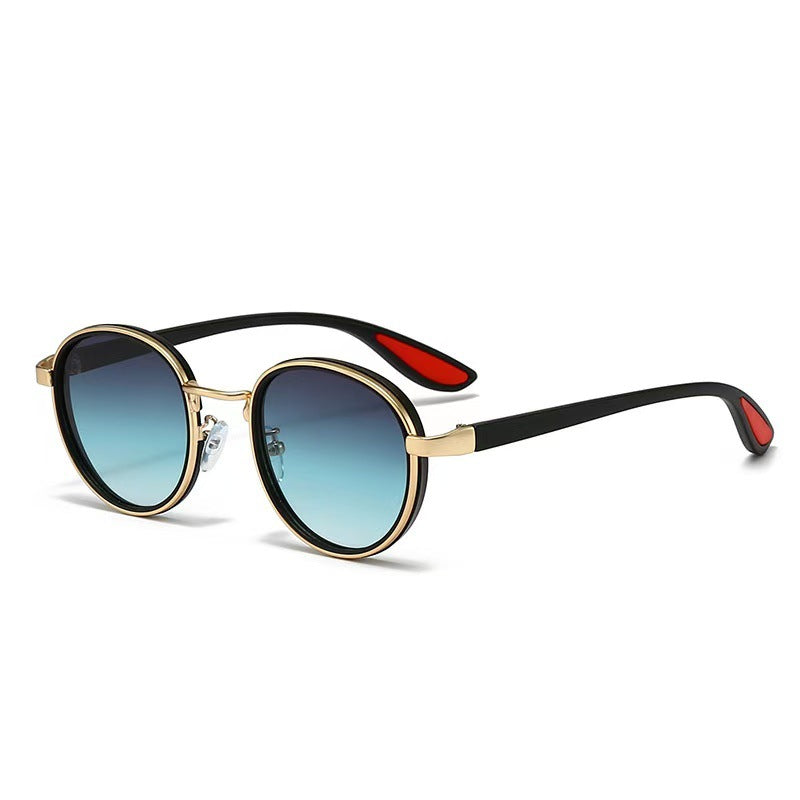 Steampunk Style Metal Frame Sunglasses