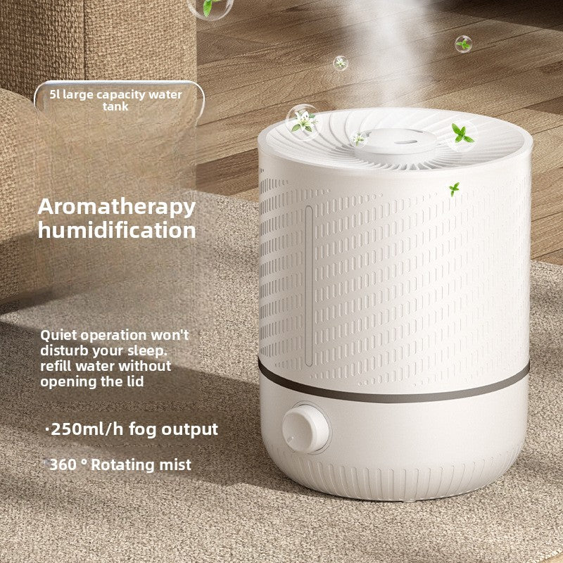Portable Humidifier with 360� Rotation and Night Light