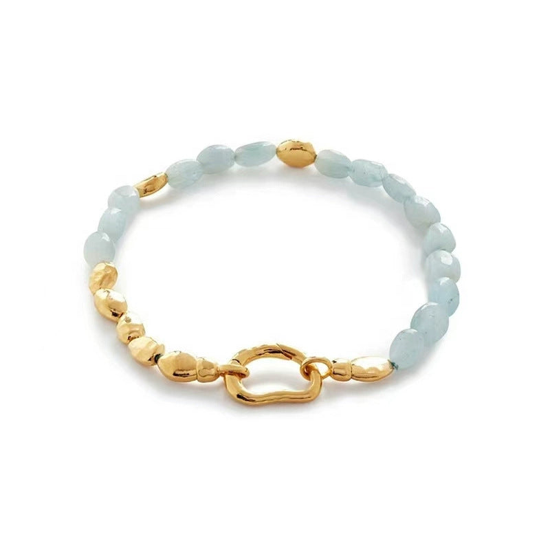 Aquamarine Necklace Bracelet