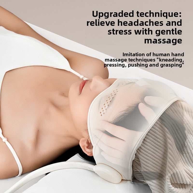Electric Airbag Scalp Massager with Heat Therapy