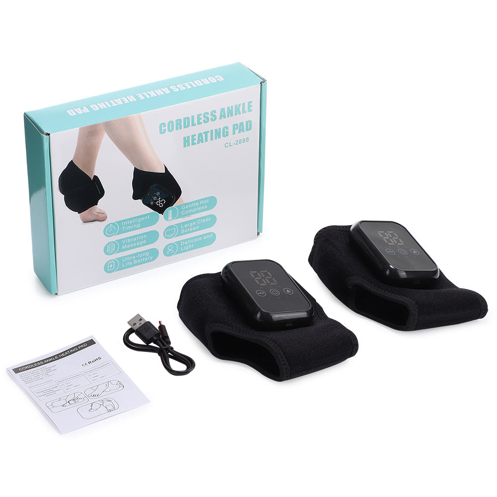Ankle Massager with Heat Therapy and Vibration