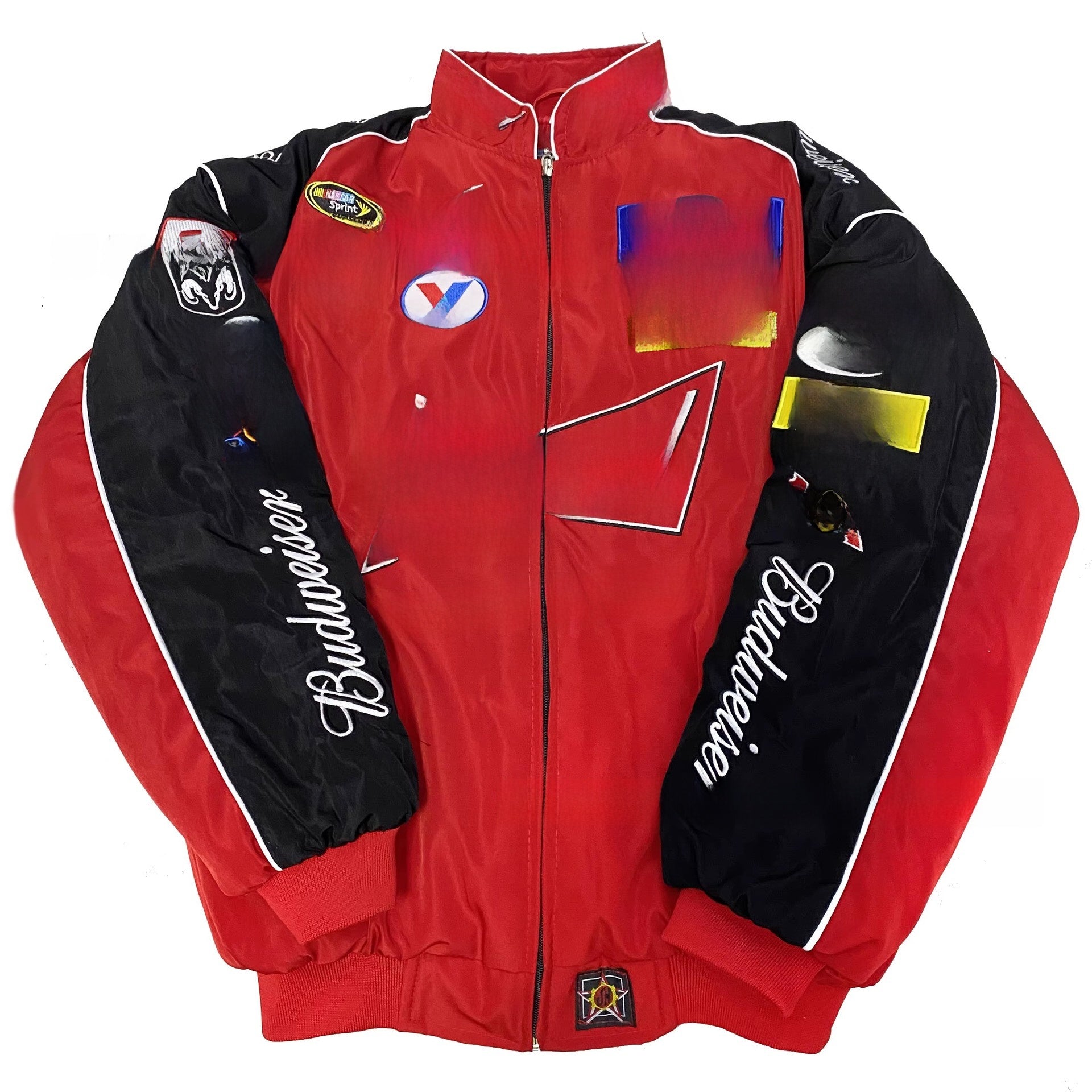 Embroidered racing jacket
