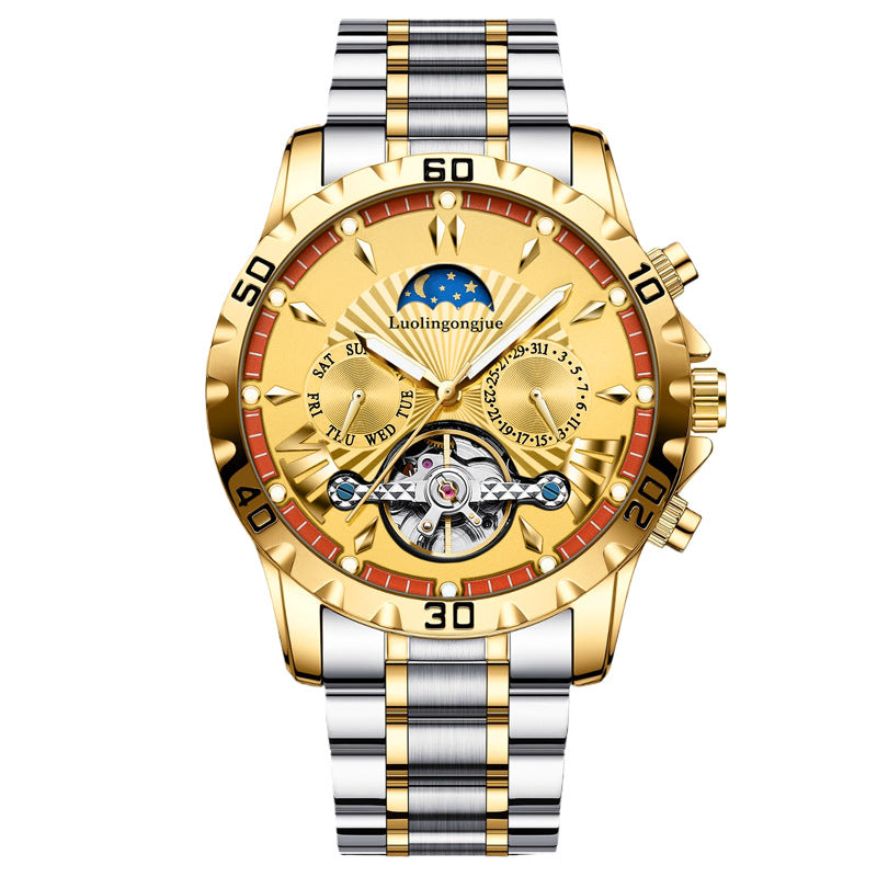 Duke of Lorraine Automatic Mechanical Watch with Moon Phase