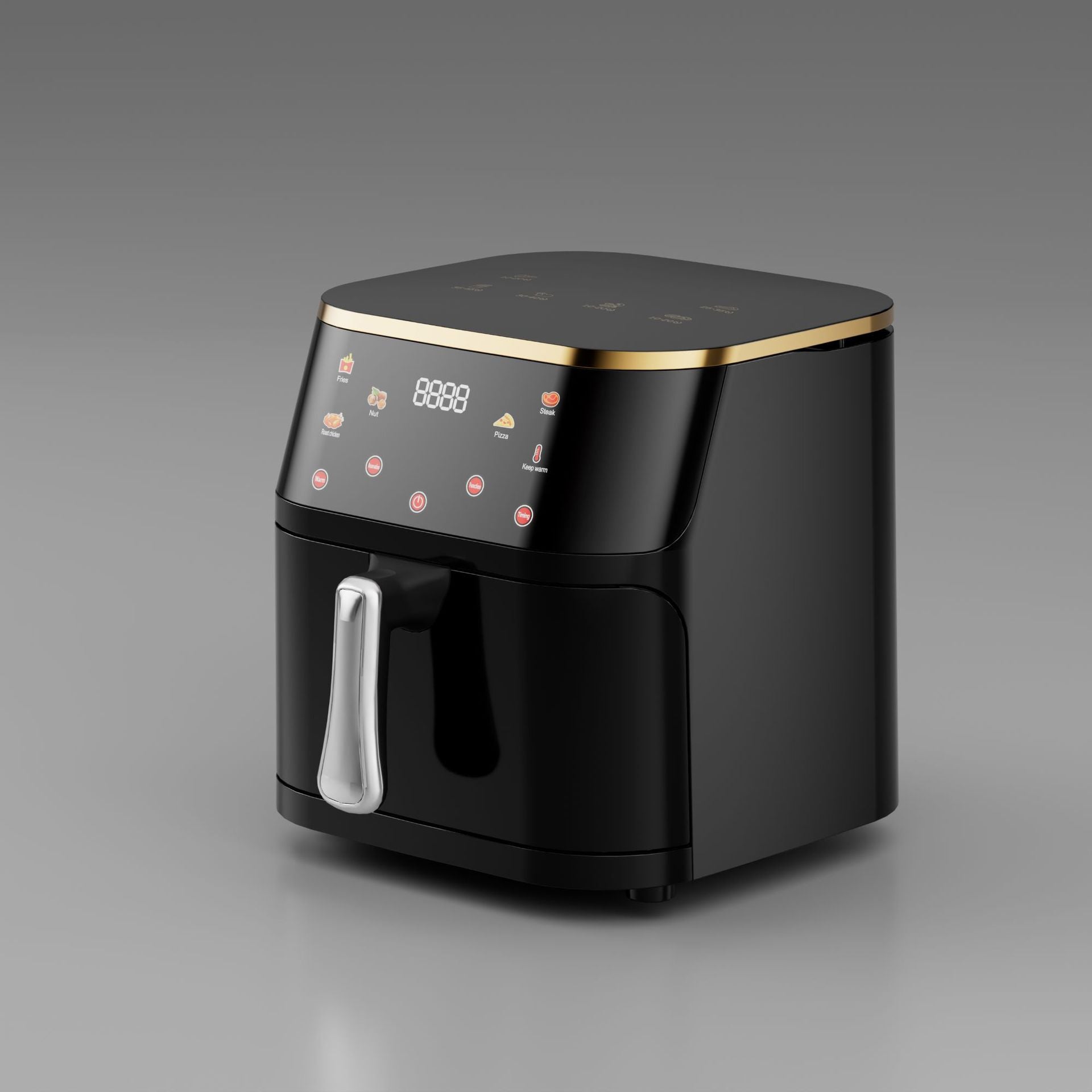 Large Capacity Intelligent Visual Air Fryer