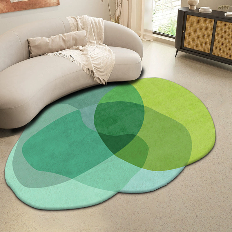Sofa coffee table mat gradient floor mat