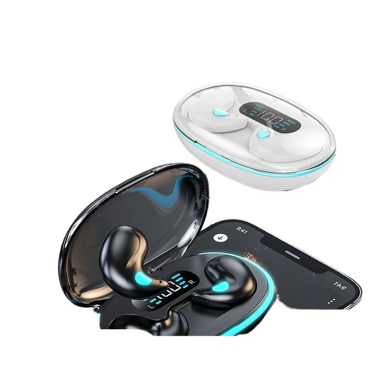 Invisible Sleep Bluetooth Headset with Bone Conduction and Noise Reduction