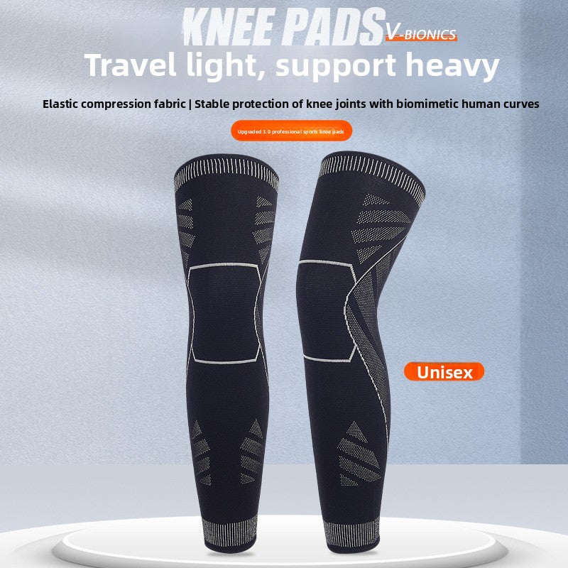 Full-leg Extended Anti-slip Elastic Leg Guard