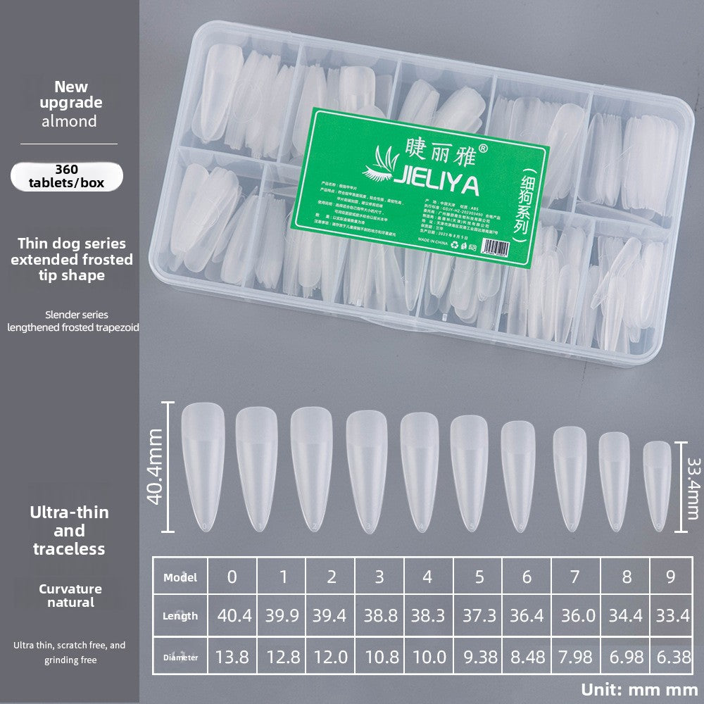 Full and half dual-purpose nail pads