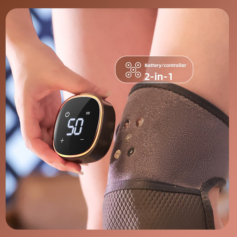 Electric Heating Knee Massager with Vibration and Hot Compress